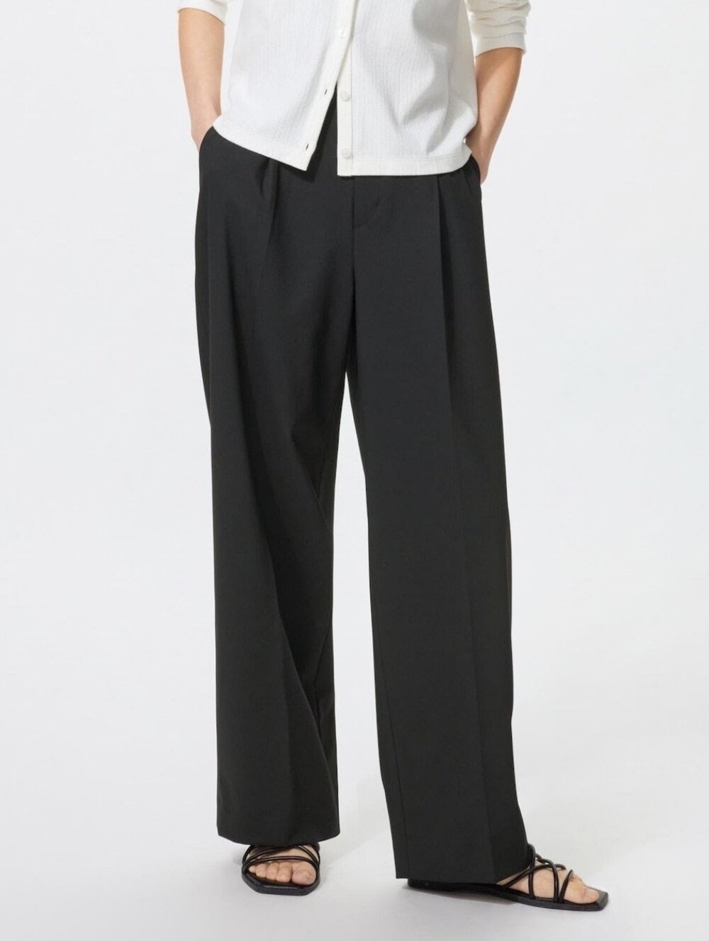 Uniqlo Pleated Wide Pants